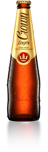 Crown Lager Bottle 375ml      